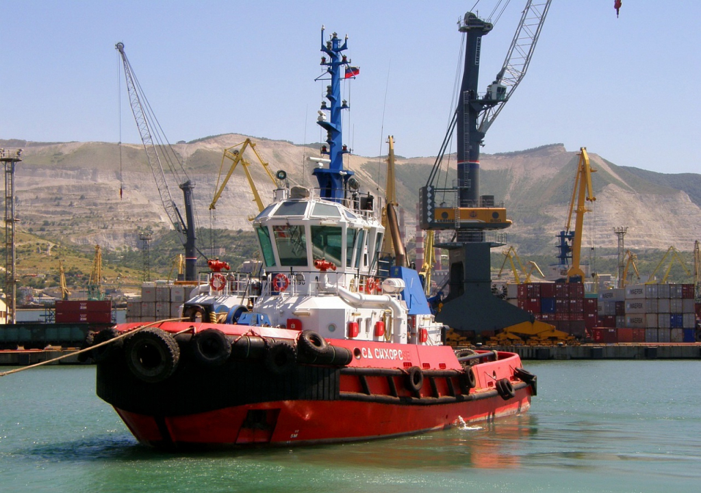 Dock repairs. Tug boat «SD Seahorse» AKRUS ®