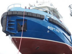 Supply of materials. The pilot boat «Fortuna» AKRUS ®