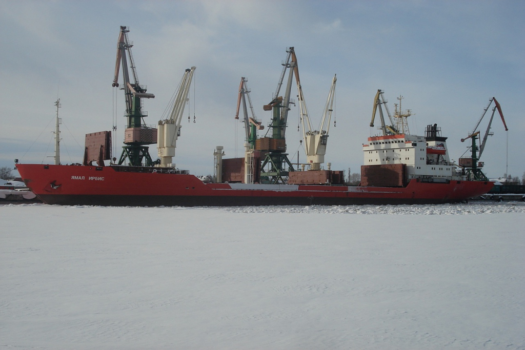 Supply of materials for the Arctic ship «Yamal Irbis» AKRUS ®