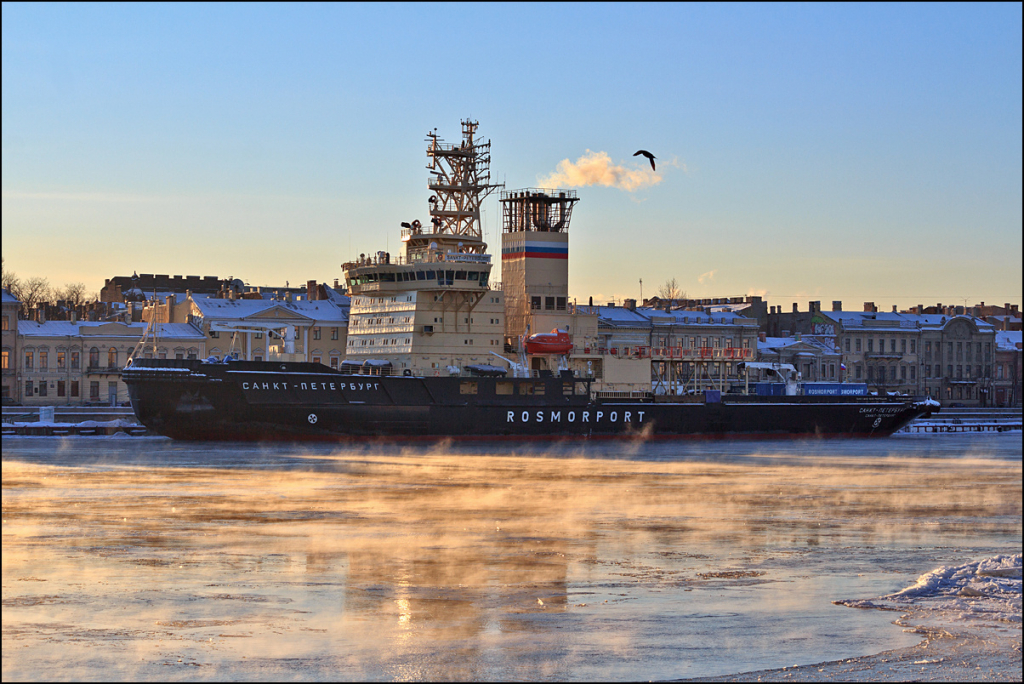 破冰船的防腐保护层修复 <br/> «圣彼得堡»号 AKRUS ®